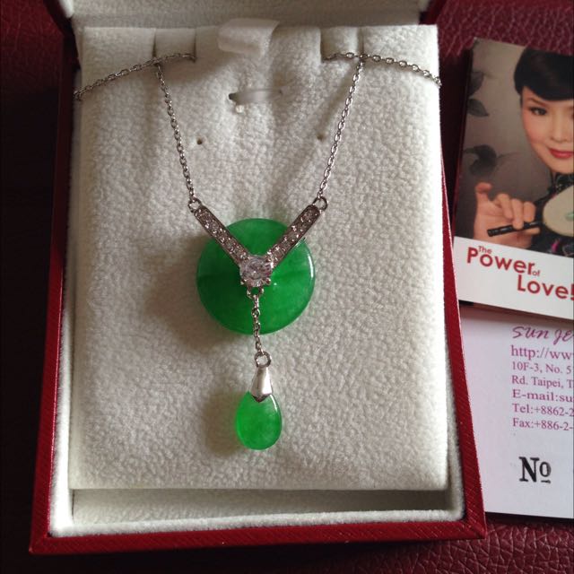 BN Sun Jewelry TW Jade Necklace, Women 