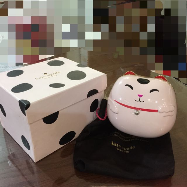 Brand New Kate Spade Lucky Cat Chain Purse Luxury On Carousell