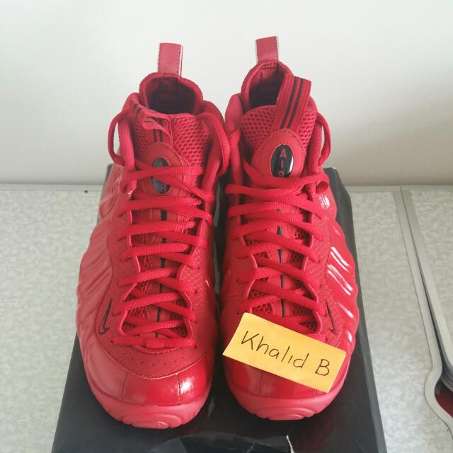 Air foamposite sales pro red october
