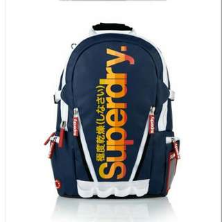 英國 極度乾燥 Superdry Pop Tarp Backpack撞色 混搭 機能性 後背包 登山包(待售中)