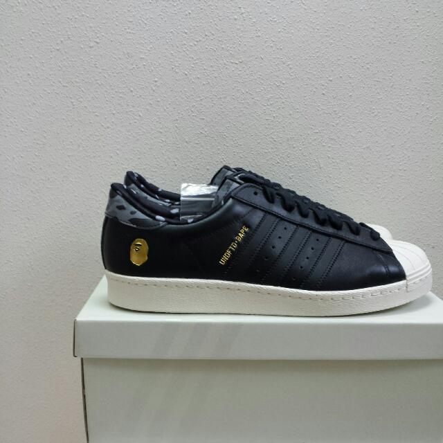 Adidas x bape x online undefeated superstar