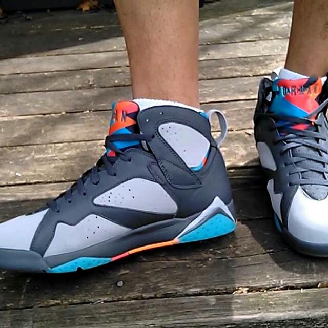 Air Jordan Retro 7 Bobcats Size 11 Men s Fashion on Carousell