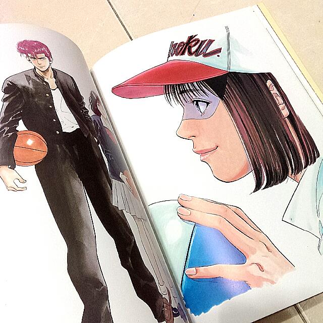 Artbook Slam Dunk By Takehiko Inoue Books Stationery On Carousell