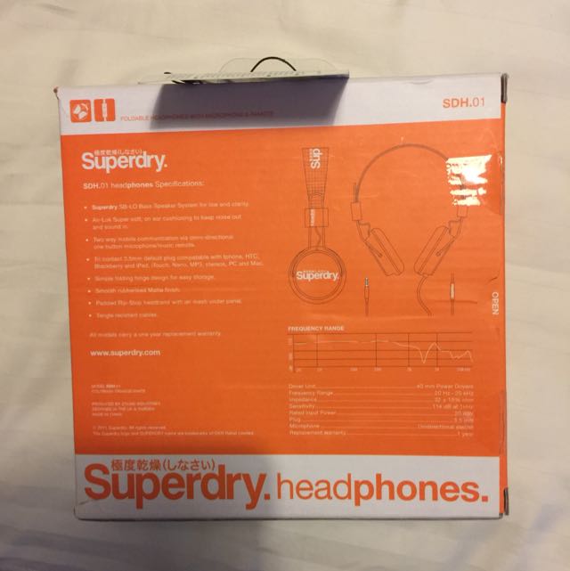 superdry headphones