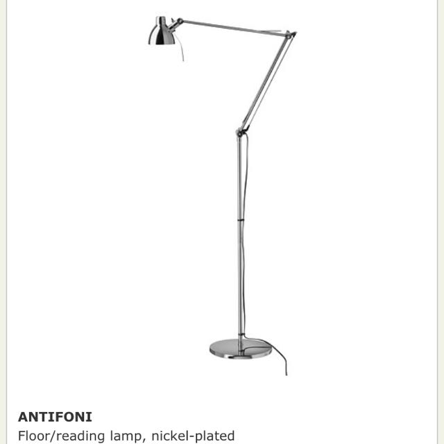 Ikea Antifoni Floor Reading Lamp Furniture On Carousell