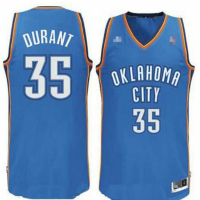 nba thunder jersey