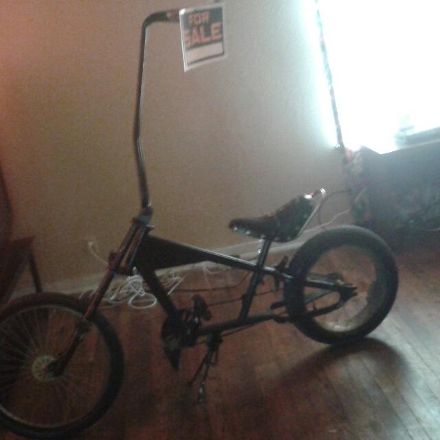 Schwinn Stingray Chopper Bicycle With Ape Hangers On Carousell