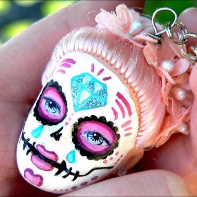 sugar skull barbie doll