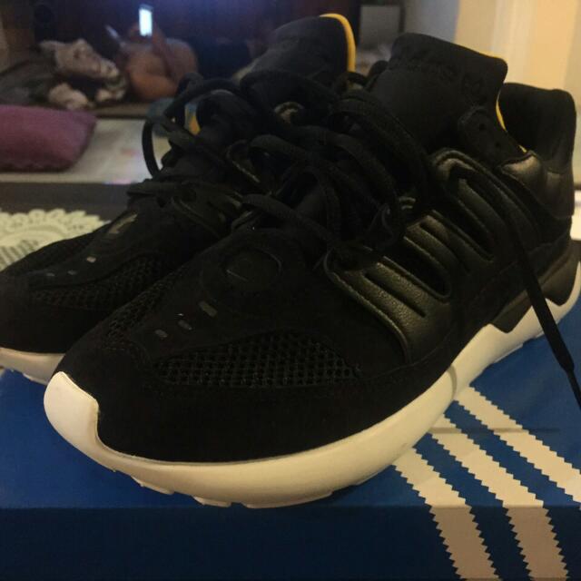 Adidas tubular shop 93 black yellow