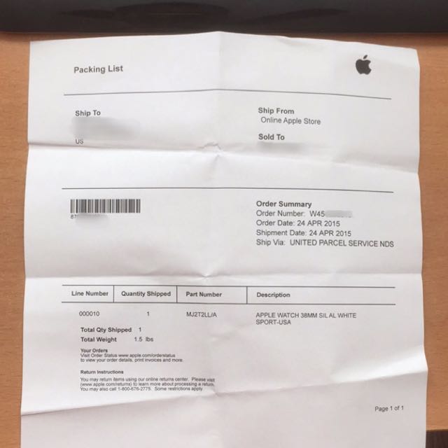 Apple watch 38mm sil al white sport discount