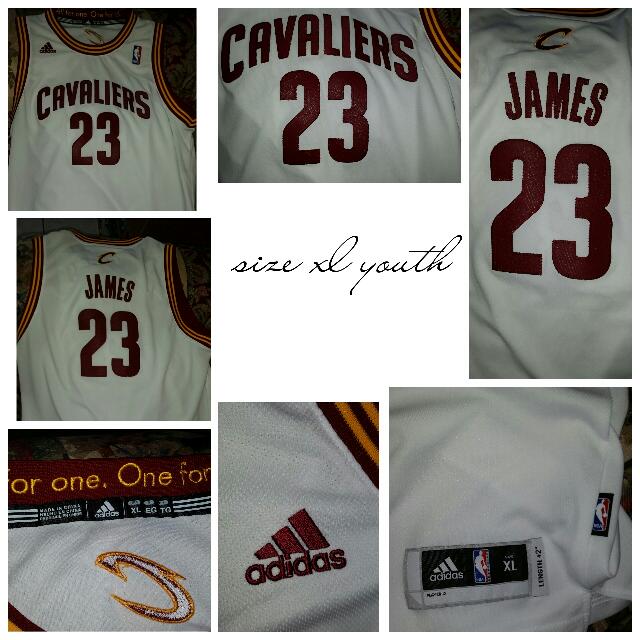 lebron james jersey youth xl