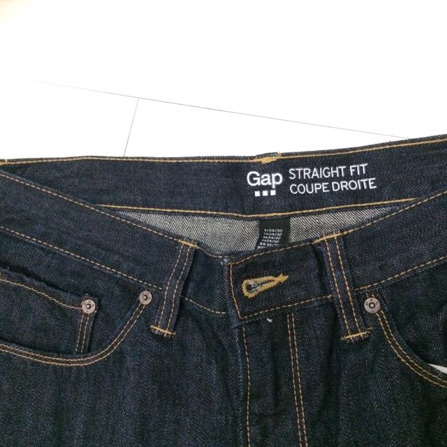 gap straight fit coupe droite jeans