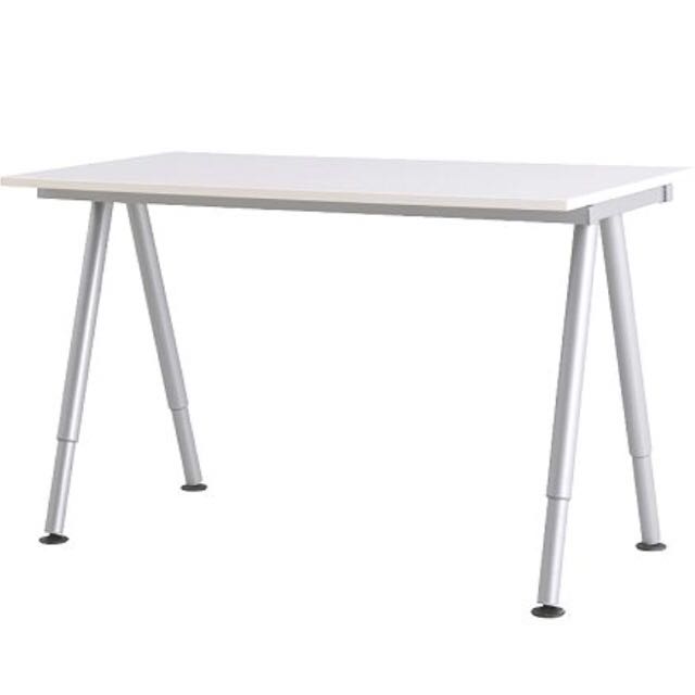 Ikea Galant Table Top With Height Adjule Legs Preloved Ikea Galant Table Top With Height Adjule Legs Preloved Furniture On Carou