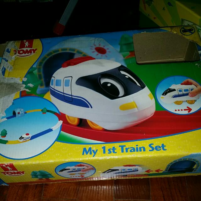 Tomy my first train set sales