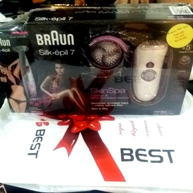 Braun Silk Epil 7 Skin Spa Health Beauty On Carousell