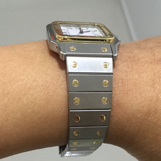 Cartier santos hotsell boy size