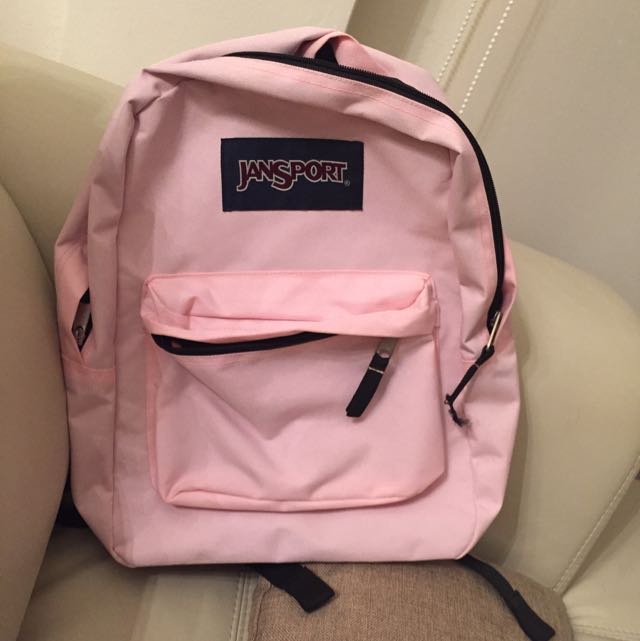 Jansport Bag pack Baby Pink Women s Fashion Bags Wallets Cross body Bags on Carousell