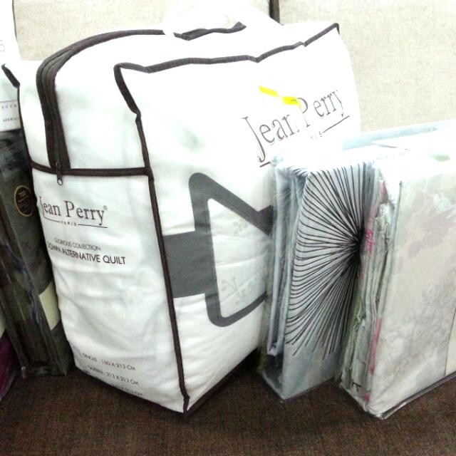 Jean Perry Quilt (Continental Quilt), Furniture & Home Living, Bedding