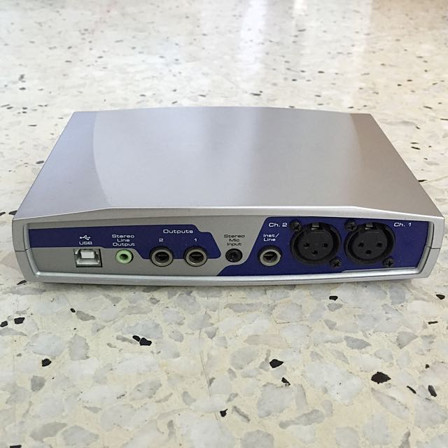 (Reserved) MAudio MobilePre USB Preamp and Audio Interface, Computers & Tech, Parts
