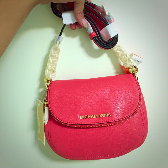 michael kors watermelon purse