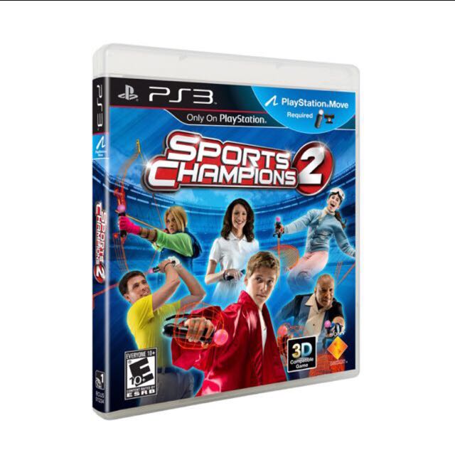 PS Move 2 Controllers & Camera + Sports Champions 2, Hobbies & Toys ...