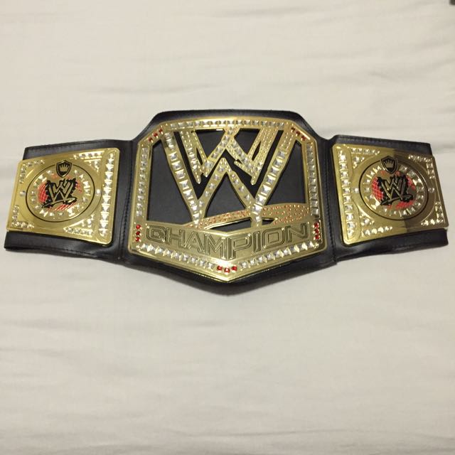 Wwe Championship Title Belt Kids Toys Games On Carousell