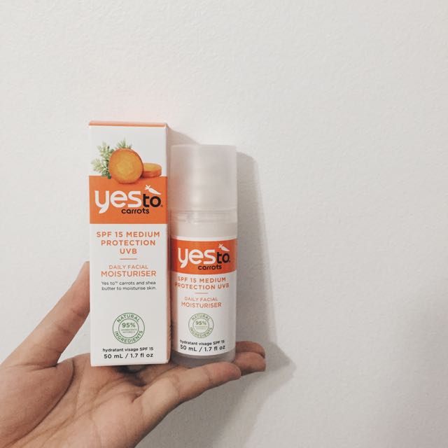 yes to carrots moisturizer