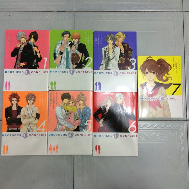 Reserved Japanese Manga Novel Brothers Conflict Season 1