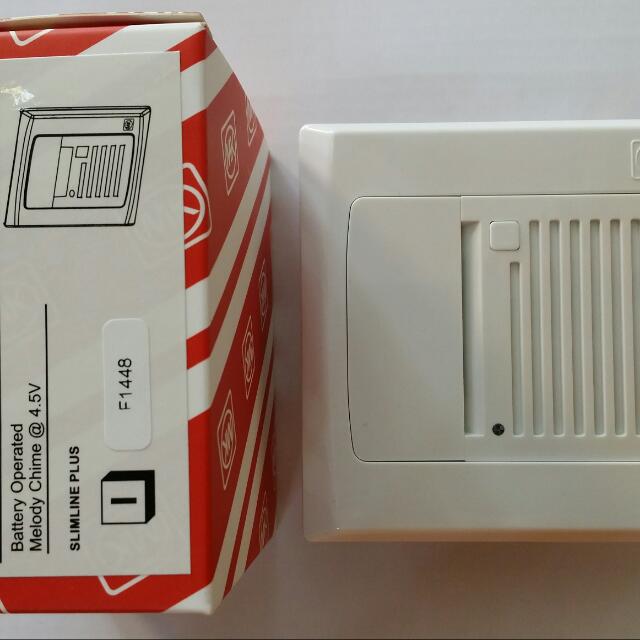 door chime mk slimline plus s4338 whi, Home Appliances on Carousell