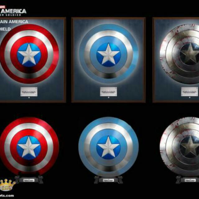 Reserved King Arts Captain America Winter Soldier Set Of 3