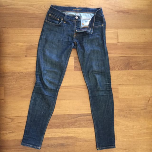 Nudie Jeans Tight Long John Skinny Fit Red Overdye, $207, Asos