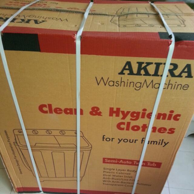 Akira Twin Tub Washing Machine For Your Family Home Appliances On