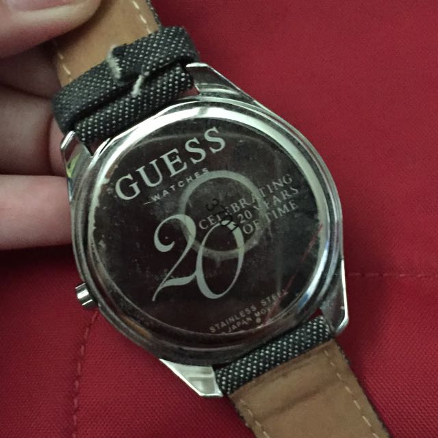 Guess 20th anniversary watch cheap