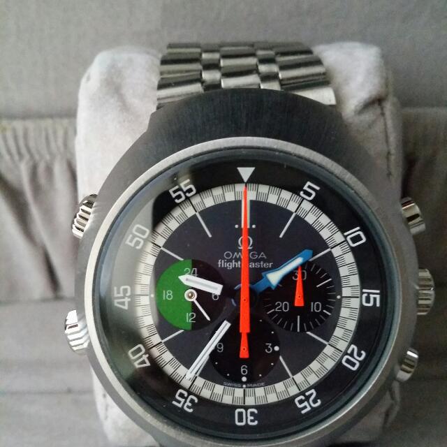 Omega Flightmaster Cal 910 Watch ST 145.0013 Vintage Luxury