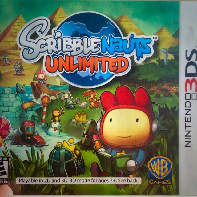 scribblenauts 3ds
