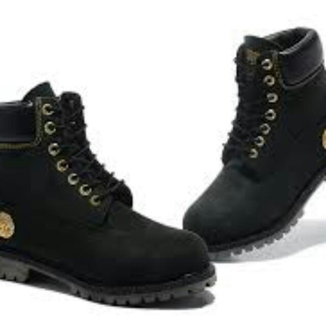 timberlands black and gold