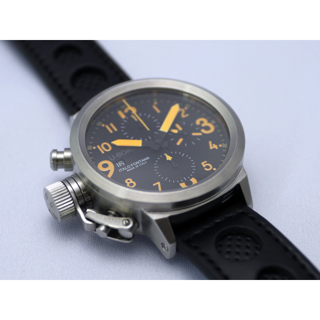 U-Boat Flight Deck Model 45mm CAS-O Chronograph Automatic Watch (Orange ...