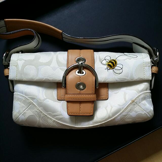 Bee top coach purse