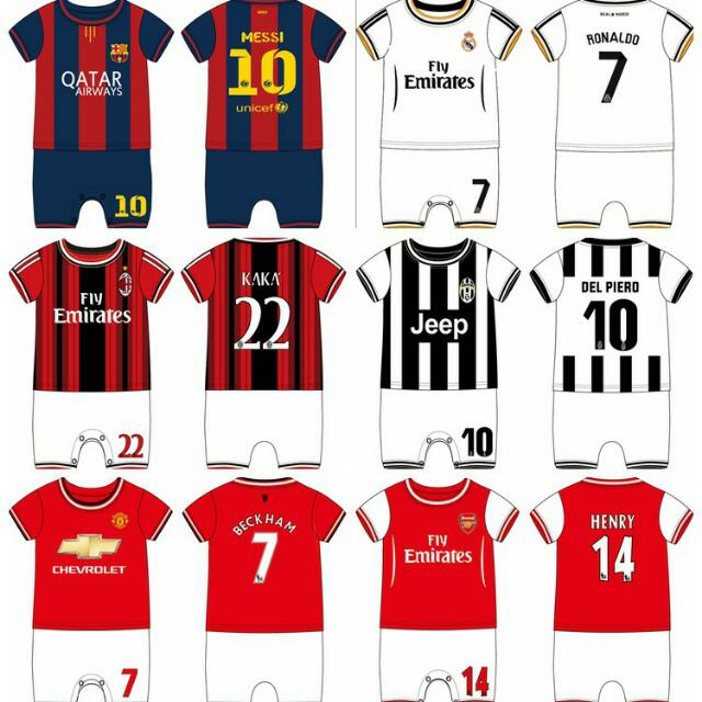 baby soccer uniform