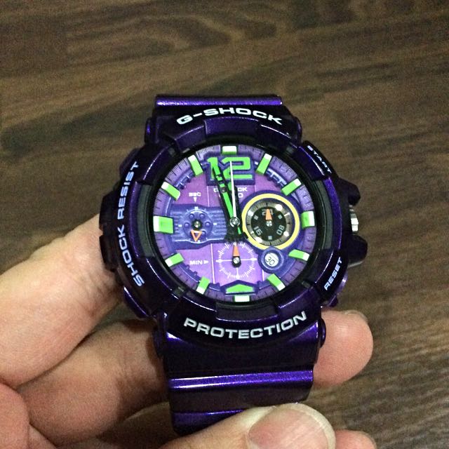 G shock online purple green