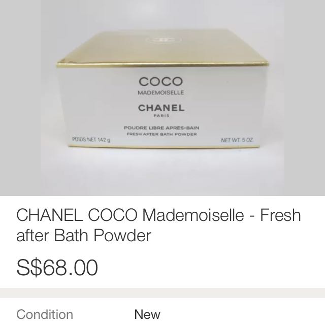 chanel no 5 body powder