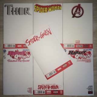 Assorted Blank Sketch Covers (see details for availability)
