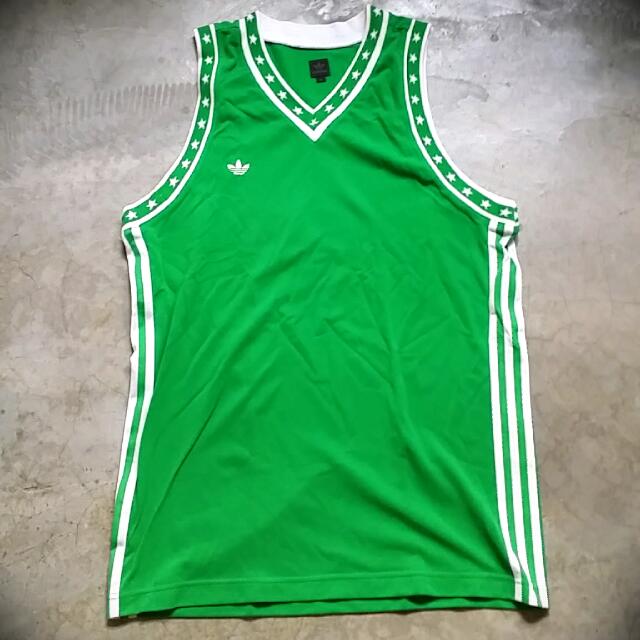adidas green vest