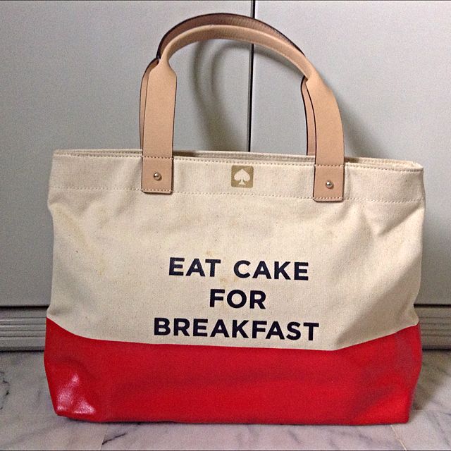 Kate spade eat clearance cake for breakfast bag