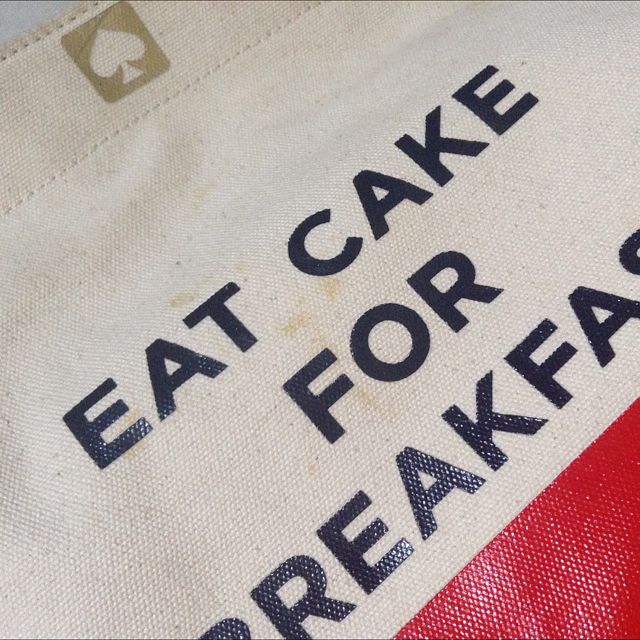 Kate spade eat cake for breakfast tote new arrivals