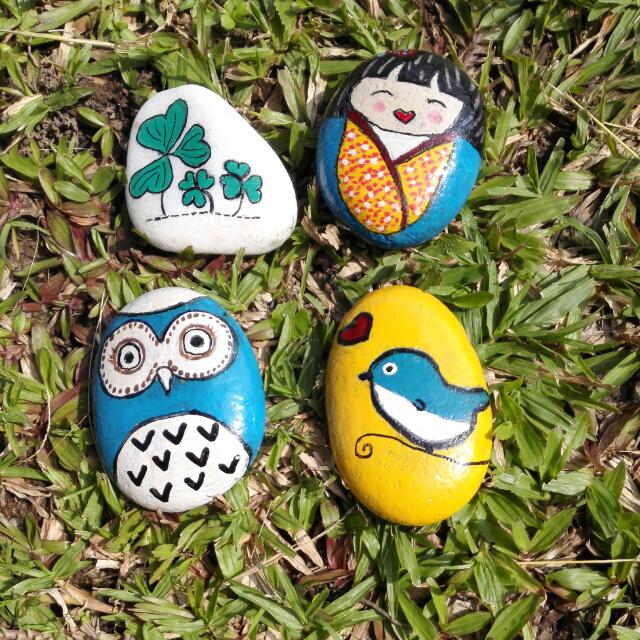 Stone Art Design Craft On Carousell