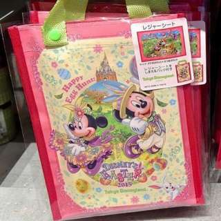 Authentic Tokyo Disneyland Mickey And Friends Carry Bag