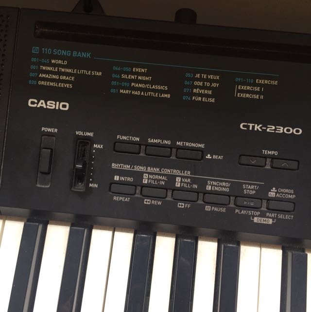 Casio CTK2300 Keyboard, Hobbies & Toys, Memorabilia & Collectibles