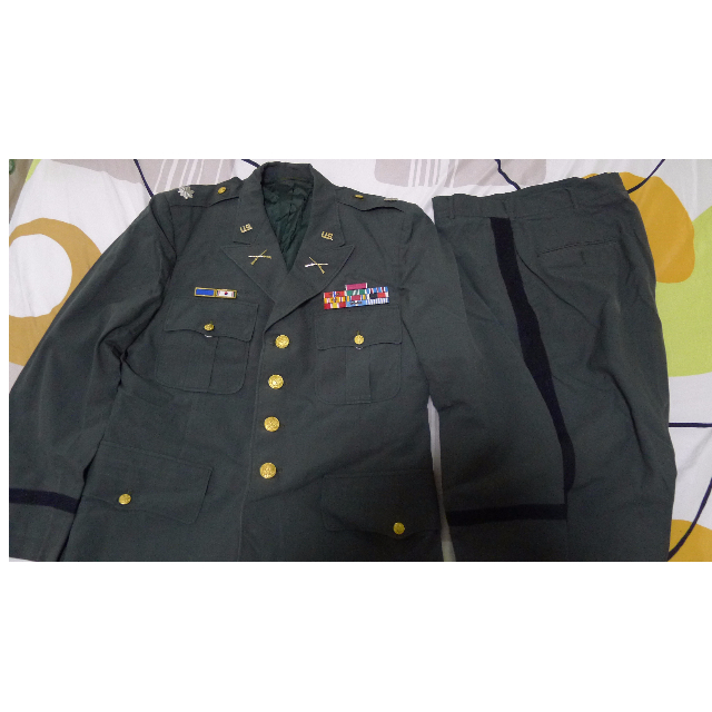 us army dress uniform green