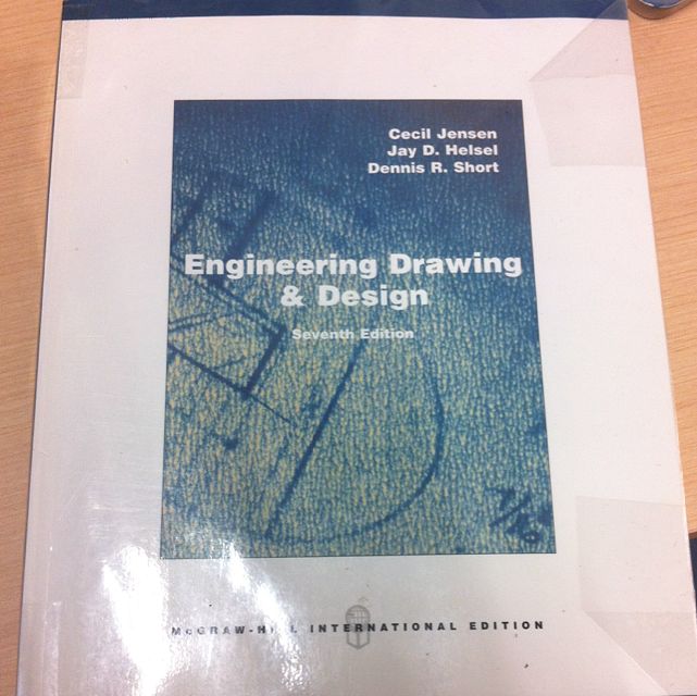 Engineering Drawing And Design (7th Ed), Hobbies & Toys, Books